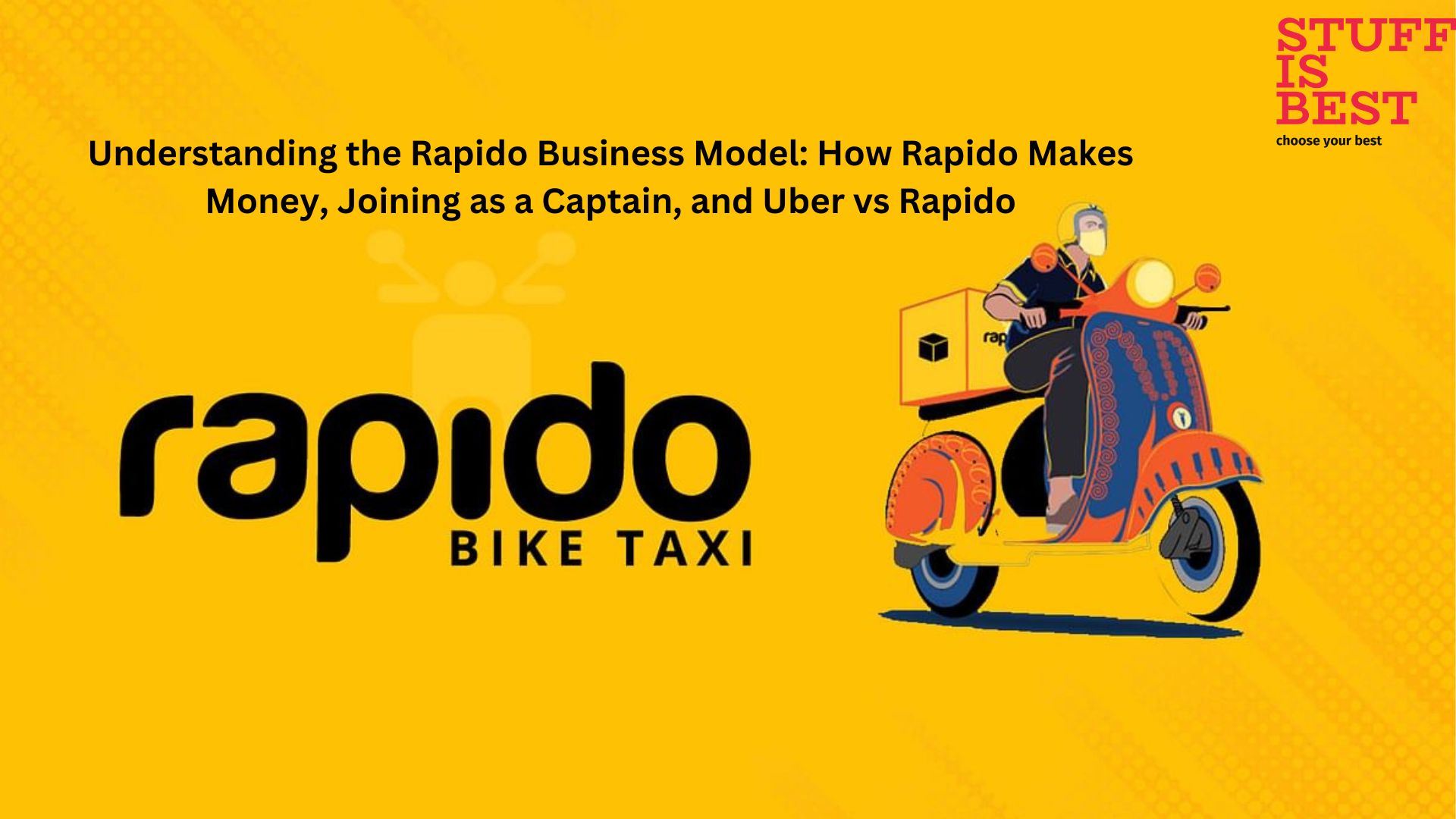 rapido business model